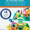 Tru-Ray Construction Paper, 50% Recycled, 12" x 18", Magenta, Pack Of 50