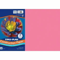 Tru-Ray Construction Paper, 50% Recycled, 12