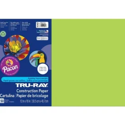 Tru-Ray Construction Paper, 50% Recycled, 12