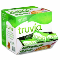 Truvia Natural Sugar Substitute, 0.12 oz Packet, 140/Box