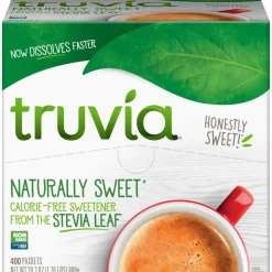 Truvia Sweetener Packets - Natural Sweetener - 400/Carton