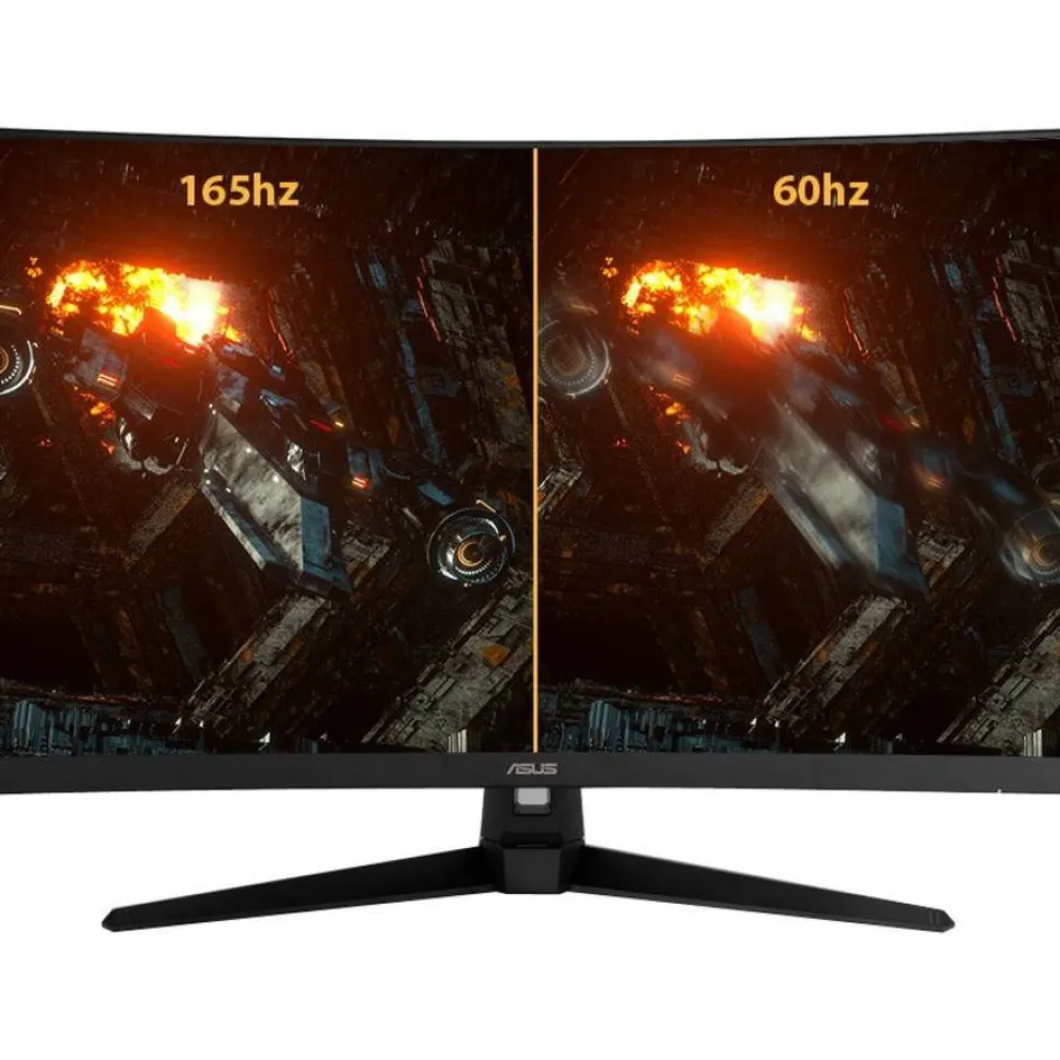 TUF VG32VQ1B 32" Class WQHD Curved Screen Gaming LCD Monitor - 16:9 - Black