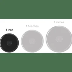 TUL Discbound Notebook Expansion Discs, 1", Black, Pack Of 12