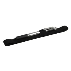 TUL Discbound Notebook Pen Loop Holders, Letter/Junior Sizes, Black, Set Of 2 Holders