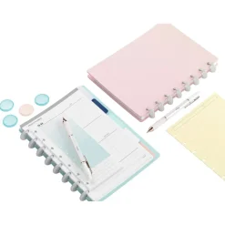 TUL Discbound Notebook Refill Pages, Letter Size, Narrow Ruled, 50 Sheets, Assorted Colors