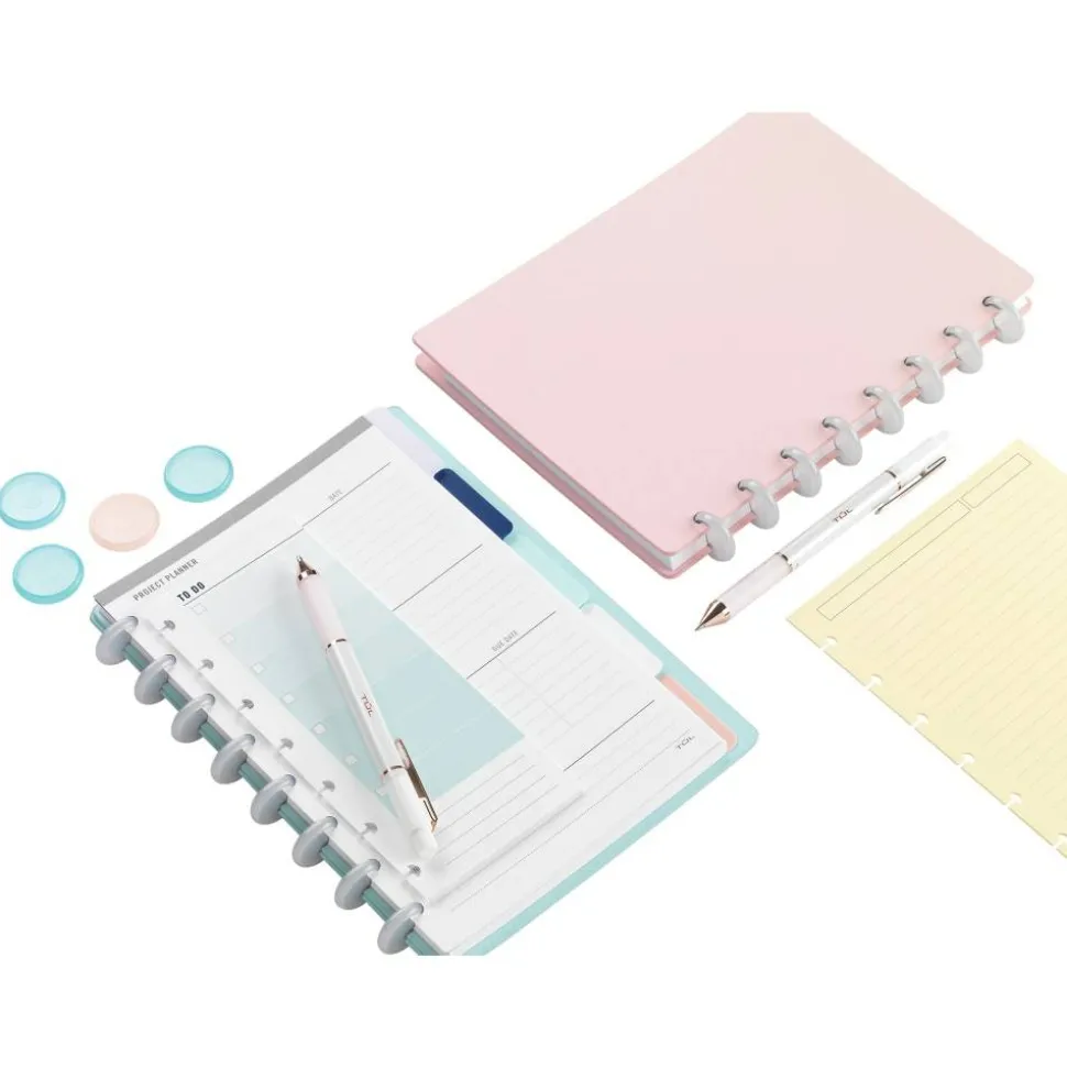 TUL Discbound Notebook Task Pads, To Do Pack, 3" x 7-1/2", 50 Sheets, Mint