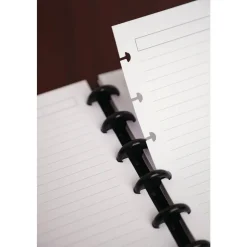 TUL Discbound Refill Pages, Junior Size, Narrow Ruled, 50 Sheets, White