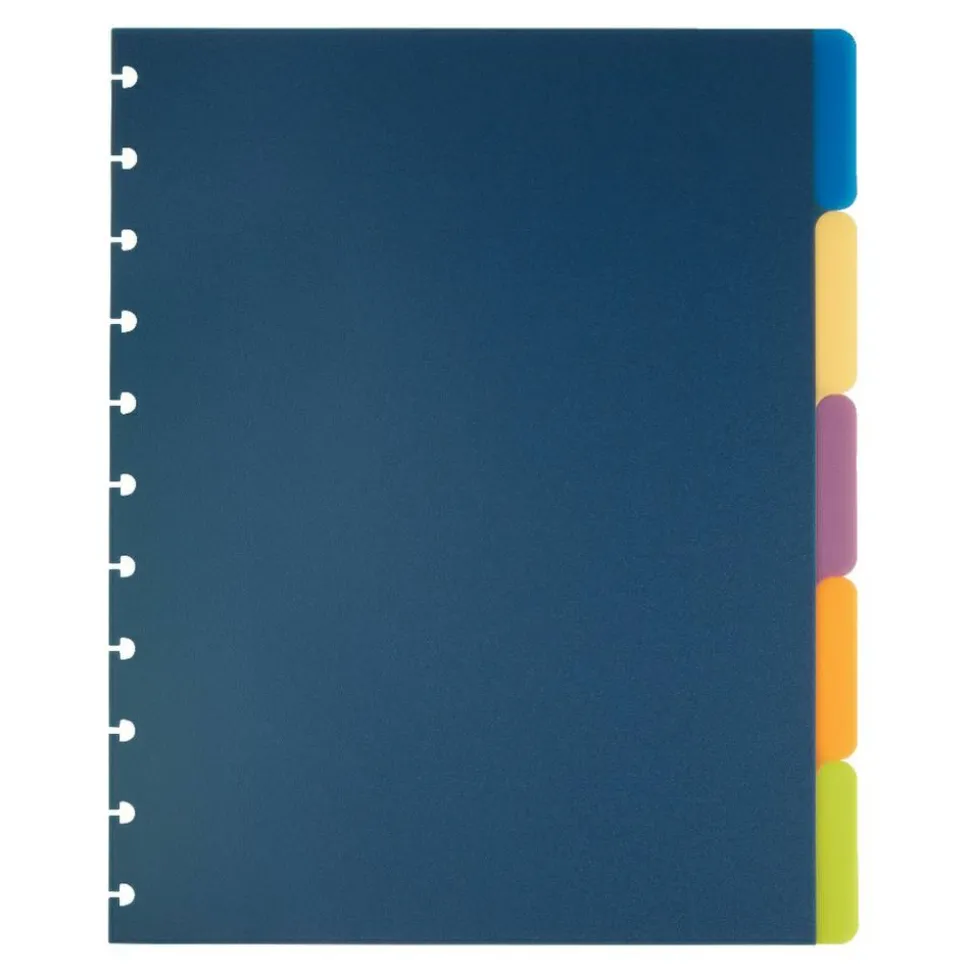 TUL Discbound Tab Dividers, Letter Size, Assorted Colors