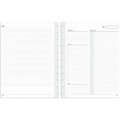 TUL Discbound Undated Daily Refill Pages, 8-1/2" x 11", Undated, 50 Sheets