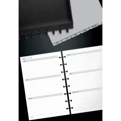 TUL Discbound Undated Weekly/Monthly Refill Pages, Junior Size, 68 Sheets, Undated Calendar