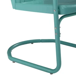 Tulip 2Pc Outdoor Metal Armchair Set