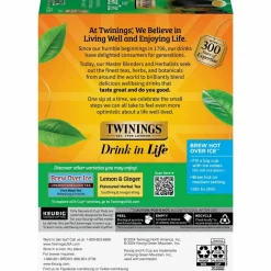 Twinings Green Tea, Keurig K-Cup Pods, 24/Box