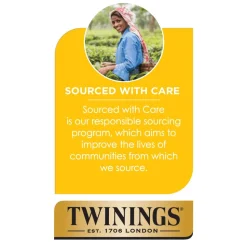 Twinings Lemon & Ginger Herbal Tea Bags, 25/Box