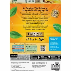 Twinings of London Lemon & Ginger Herbal Tea K-Cup