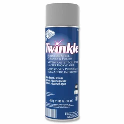 Twinkle Stainless Steel Cleaner and Polish, 17 oz Aerosol Spray