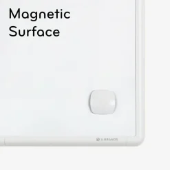 U Brands Contempo Magnetic Dry-Erase Board, 14