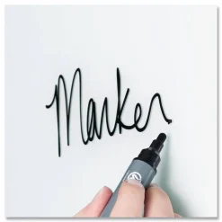 U Brands Magnetic Glass Dry Erase Board Value Pack, 36" x 24" (Actual Size: 35" x 23"), Frosted White Surface