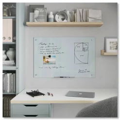 U Brands Magnetic Glass Dry Erase Board Value Pack, 36