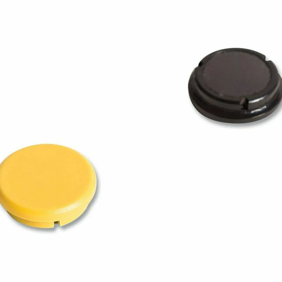 U Brands Board Magnets, Circles, 0.75" Diameter, Assorted Colors, 10/Pack