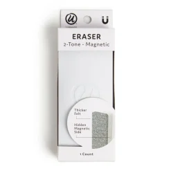 U Brands Side Magnetic Dry-Erase Board Eraser, 2