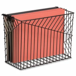 U Brands Vena Hanging File Basket, Letter Size, 6.85