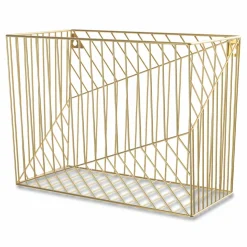 U Brands Vena Hanging File Basket, Letter Size, 6.85