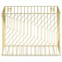 U Brands Vena Hanging File Basket, Letter Size, 6.85