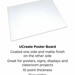 UCreate Coated Poster Board