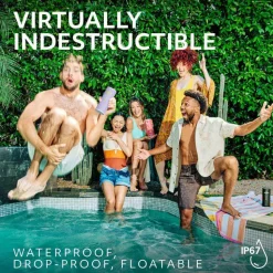 Ultimate Ears BOOM 4 Portable Waterproof Bluetooth Speaker With 360-Degree, Bold, Immersive, Crystal-Clear Sound, Floating Speaker With 15-Hour Battery and 147ft (45m) Range, Blue