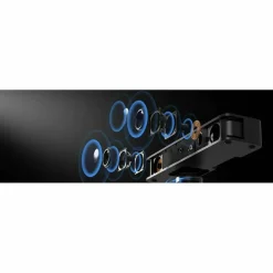 ULTIMEA Solo U2201 2.1 Bluetooth Sound Bar Speaker - 120 W RMS - Black