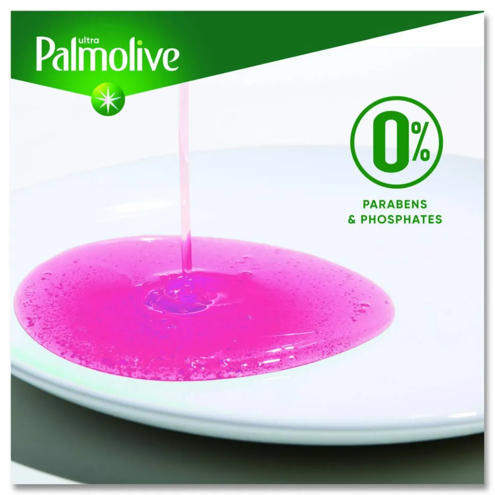 Ultra Palmolive Dishwashing Liquid, Watermelon Scent, 20 oz Bottle, 9/Carton