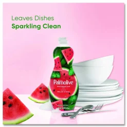 Ultra Palmolive Dishwashing Liquid, Watermelon Scent, 20 oz Bottle, 9/Carton