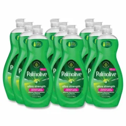 Ultra Palmolive Dishwashing Liquid, Ultra Strength, Original Scent, 20 oz Bottle, 9/Carton
