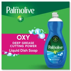 Ultra Palmolive Oxy Dishwashing Liquid, Fresh Scent, 32 oz Bottle, 9/Carton