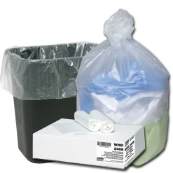 Ultra Plus Can Liners, 10 gal, 7.87 mic, 24