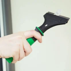 Unger Ergotec Short Handle Scraper, 4" Blade