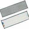 Unger Excella Cleaning Pads - Rectangle20" Length - Floor, Mopping - Hook & Loop Fastener, Durable - MicroFiber, Polyester - Green, Black - 1 Each
