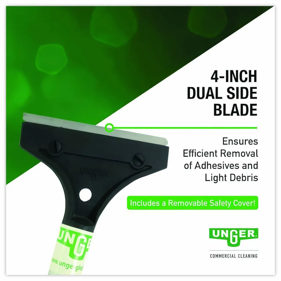 Unger Long Handle Floor Scraper, 48"