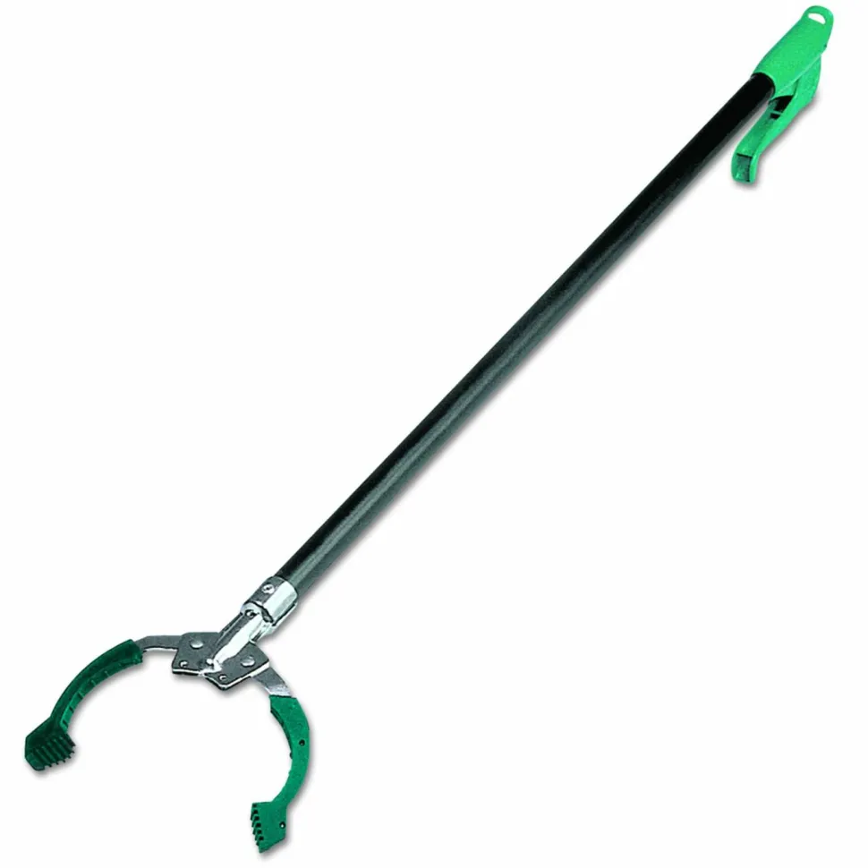 Unger Nifty Nabber Extension Arm with Claw, 1.5 ft, Black/Green