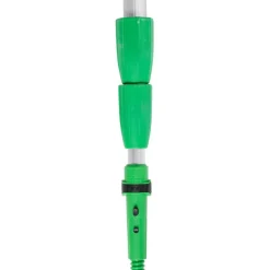 Unger Opti-Loc Extension Pole, 18 ft, Three Sections, Green/Silver