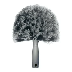 Unger Polypropylene Bristle Cobweb Duster, 3 1/2" Handle, Gray