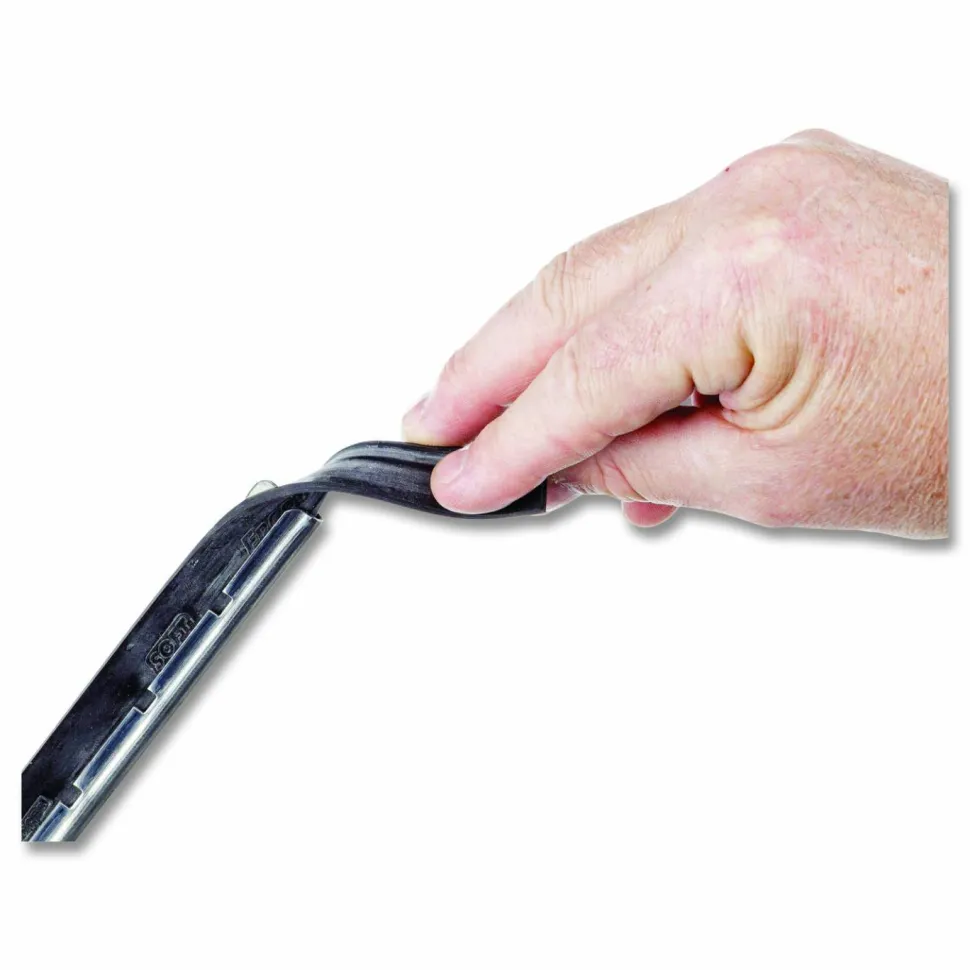 Unger Stainless Steel "S" Channel with Soft Rubber, 10" Wide Blade