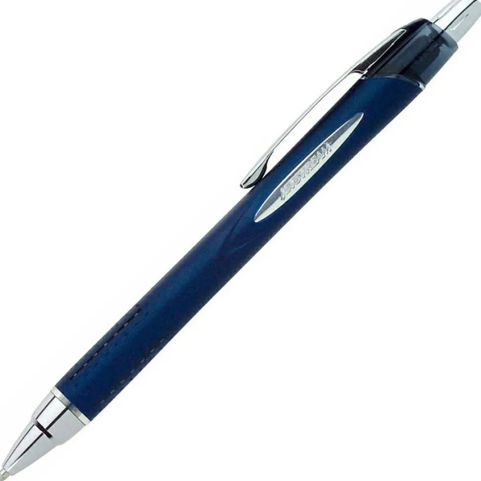 uniball JETSTREAM RT Ballpoint Pens, Fine Point (0.7mm), Black, 12 Count