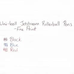 uniball JETSTREAM RT Ballpoint Pens, Fine Point (0.7mm), Black, 12 Count