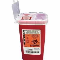 Unimed Sharps 0.25 Gallon Phlebotomy Container With Lid