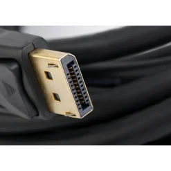 Unirise DisplayPort Male to Male with Latches V1.2, 15ft