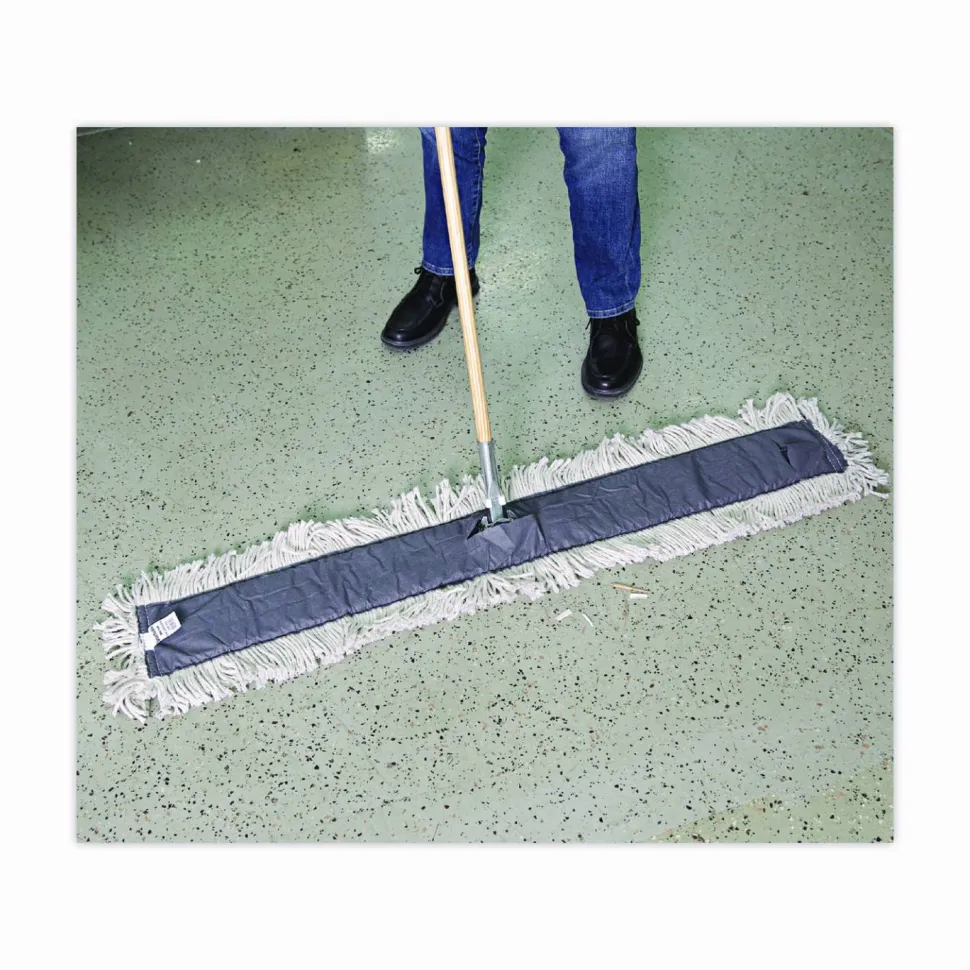 Unisan Clip-On Dust Mop Frame, 48" x 5"