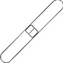 Unisan Clip-On Dust Mop Frame, 24" x 5"