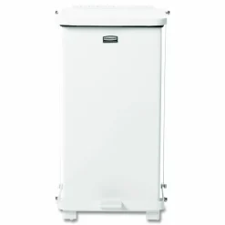 United Receptacle Defenders Steel Step Can, 6.5 Gallons, 23