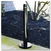 United Receptacle Freestanding Smoker's Pole, 41" x 14 1/4" x 14 1/4", Black